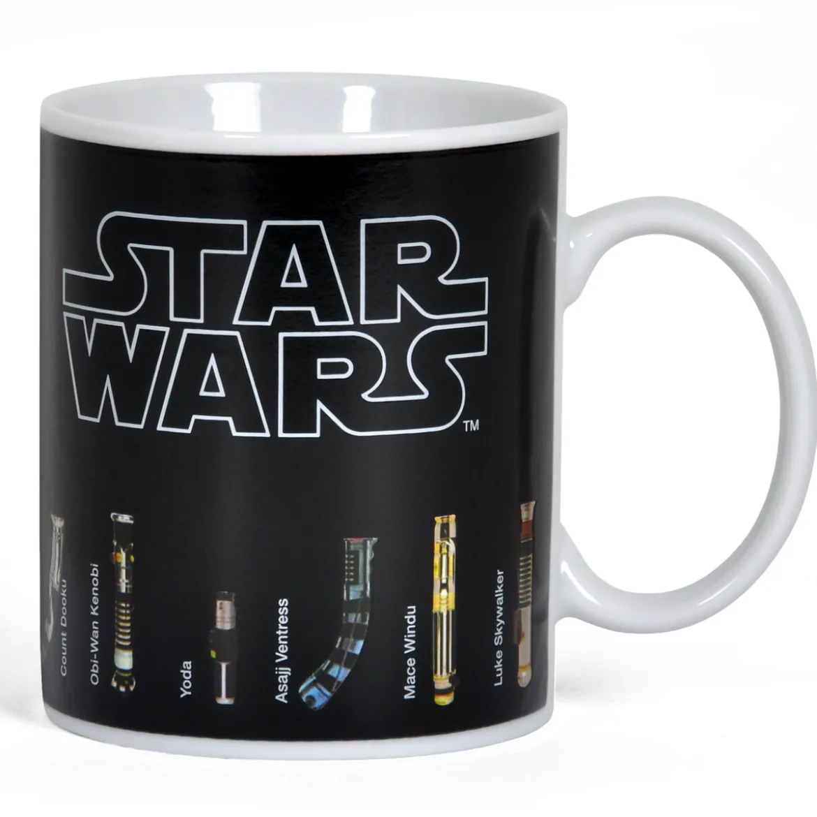 Star Wars - Lichtschwert Thermoeffekt Tasse