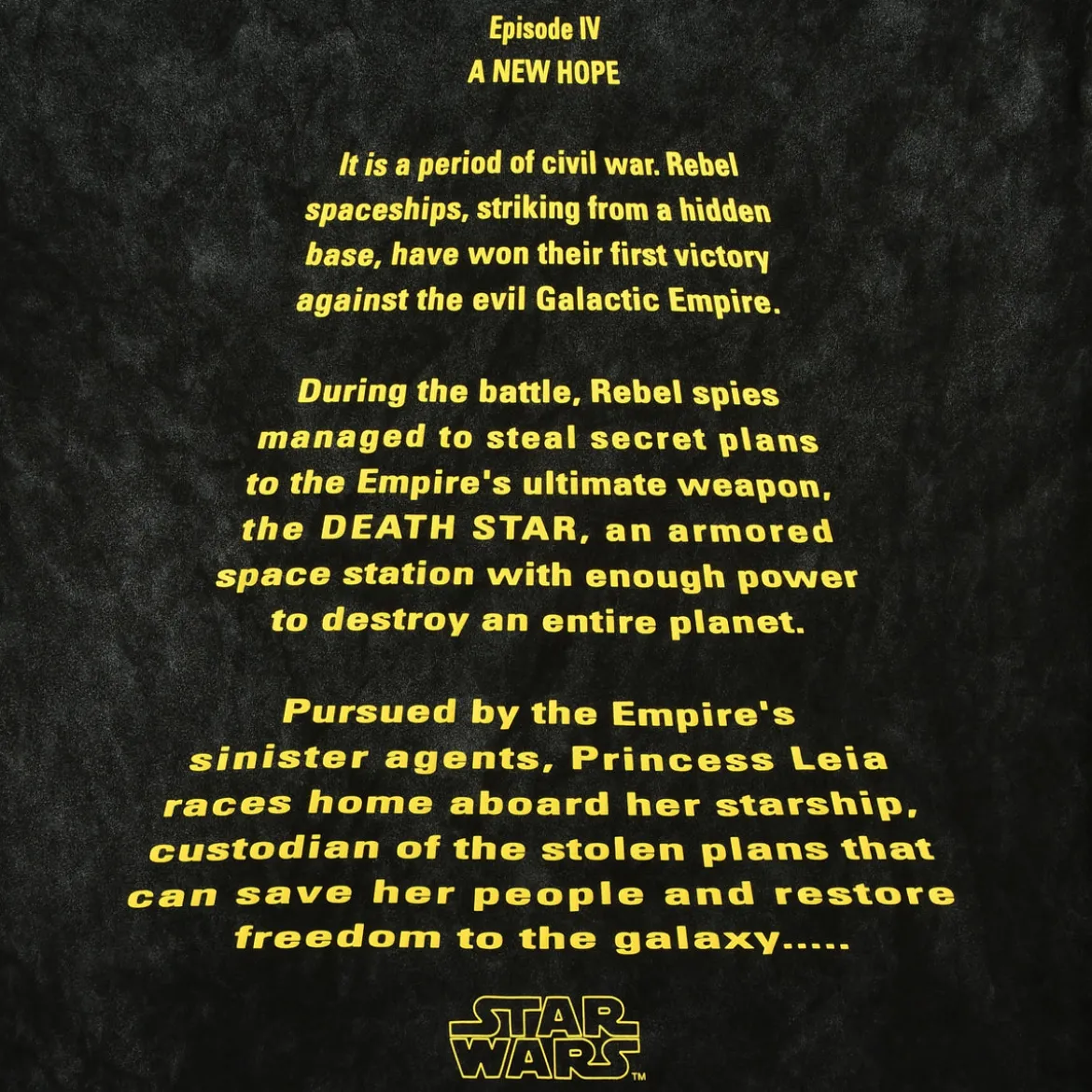 Star Wars - Logo T-Shirt grau