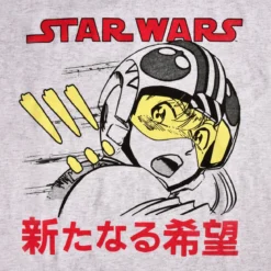 Star Wars - Luke Anime T-Shirt grau