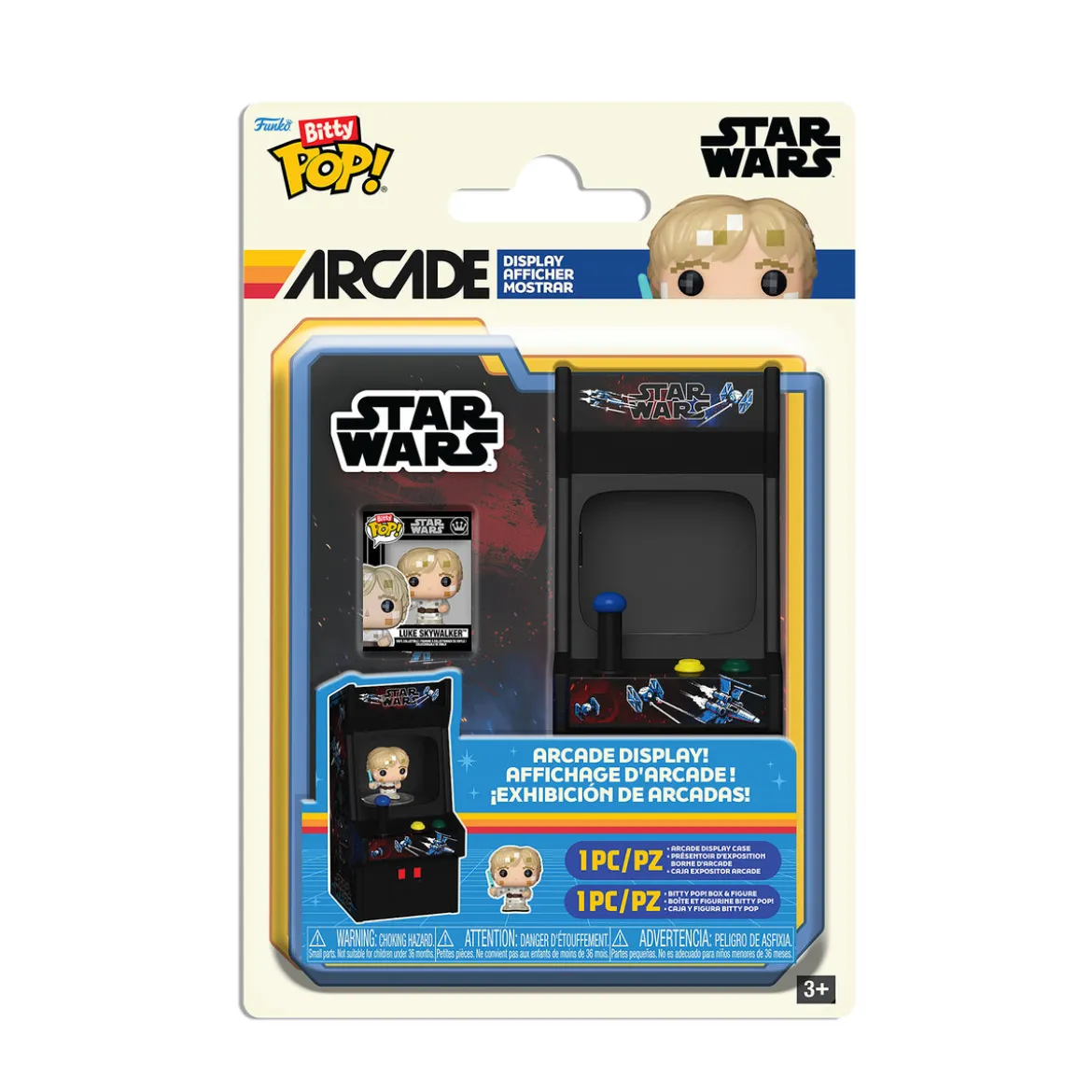 Star Wars - Luke Skywalker Funko Bitty Pop Arcade Figurenset
