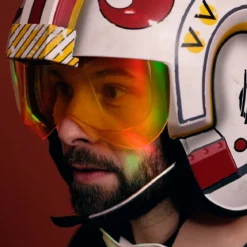 Star Wars - Luke Skywalker Helm Replik mit Licht- und Soundeffekten