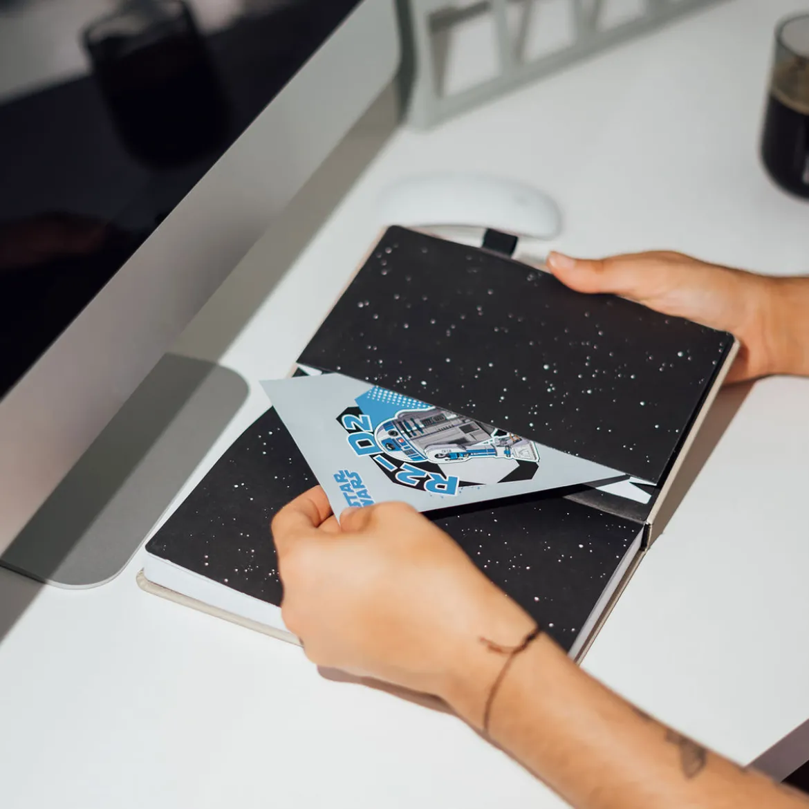 Star Wars - Luke Skywalker Notizbuch mit Lichtschwert Stift