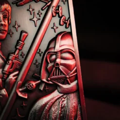 Star Wars - Luke und Darth Vader Metallbarren Replik limitiert