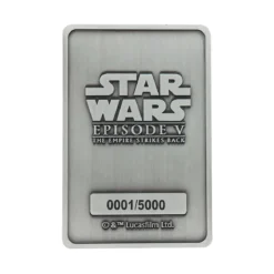 Star Wars - Luke und Darth Vader Metallbarren Replik limitiert