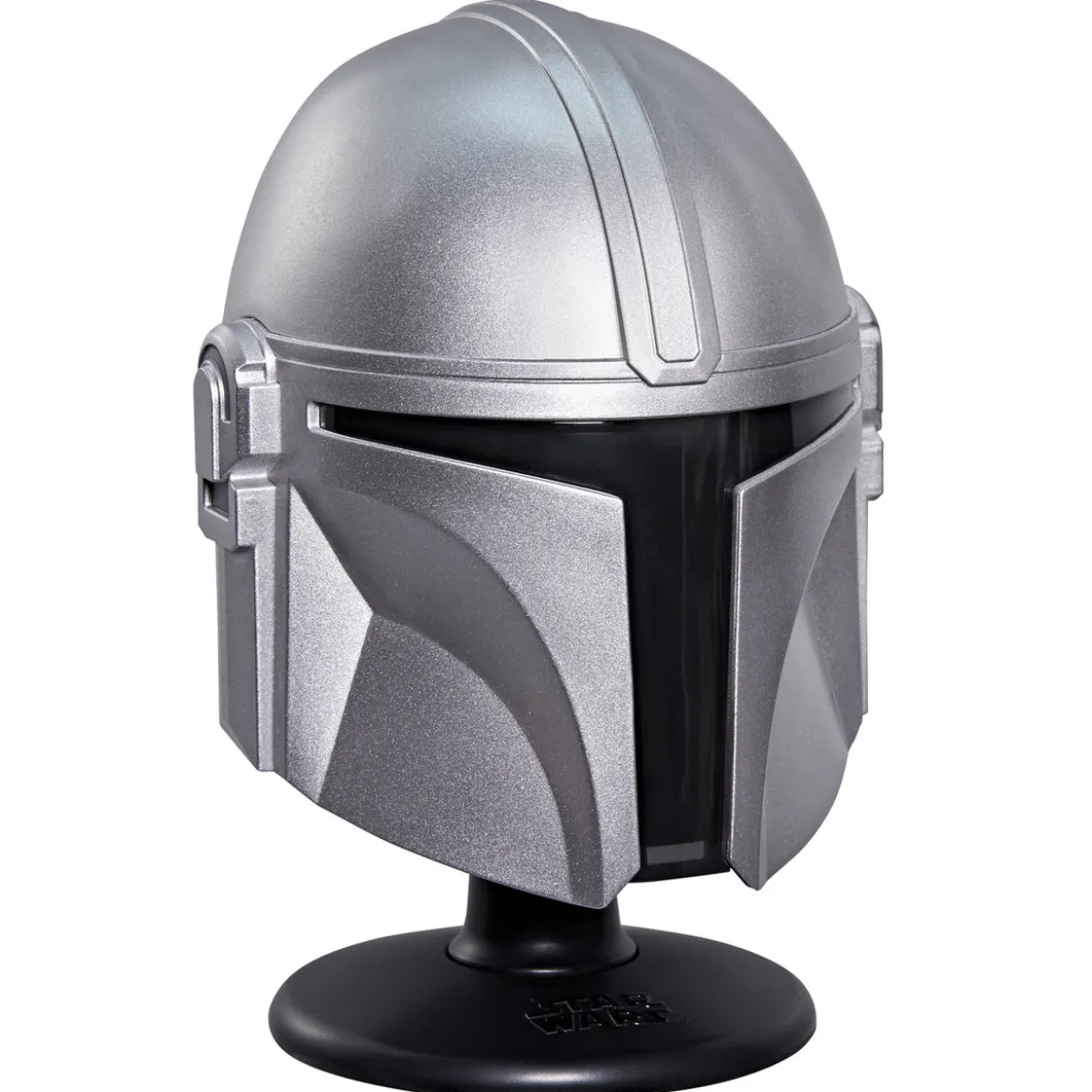 Star Wars - Mandalorian Mini Helm Replik auf Base