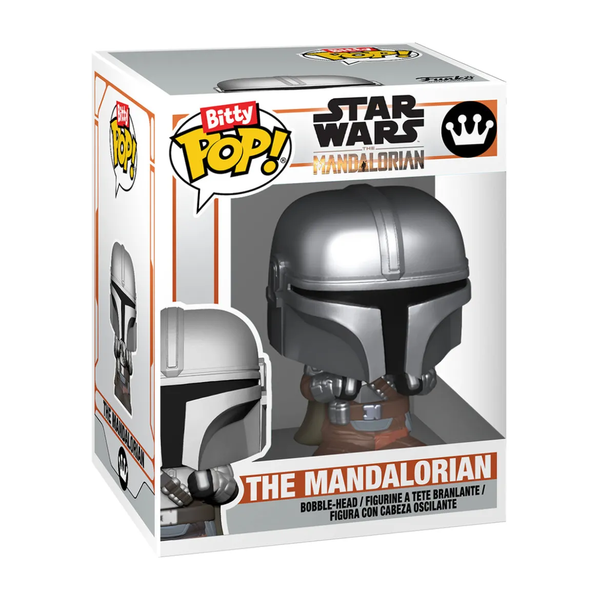 Star Wars - Mando mit Starfighter Funko Bitty Pop Ride Figurenset