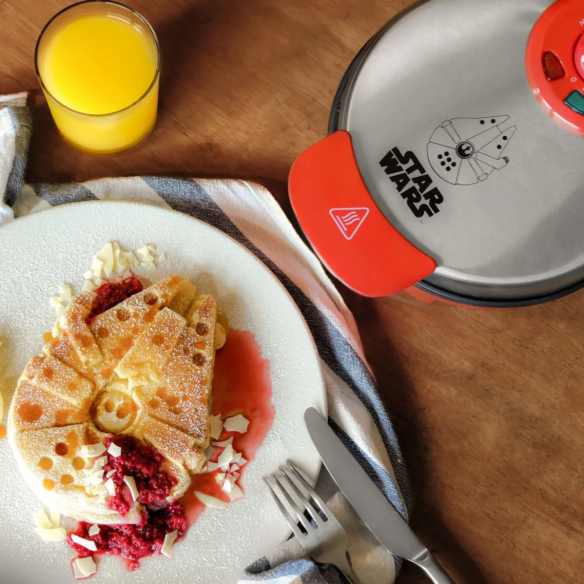 Star Wars - Millennium Falcon Waffeleisen