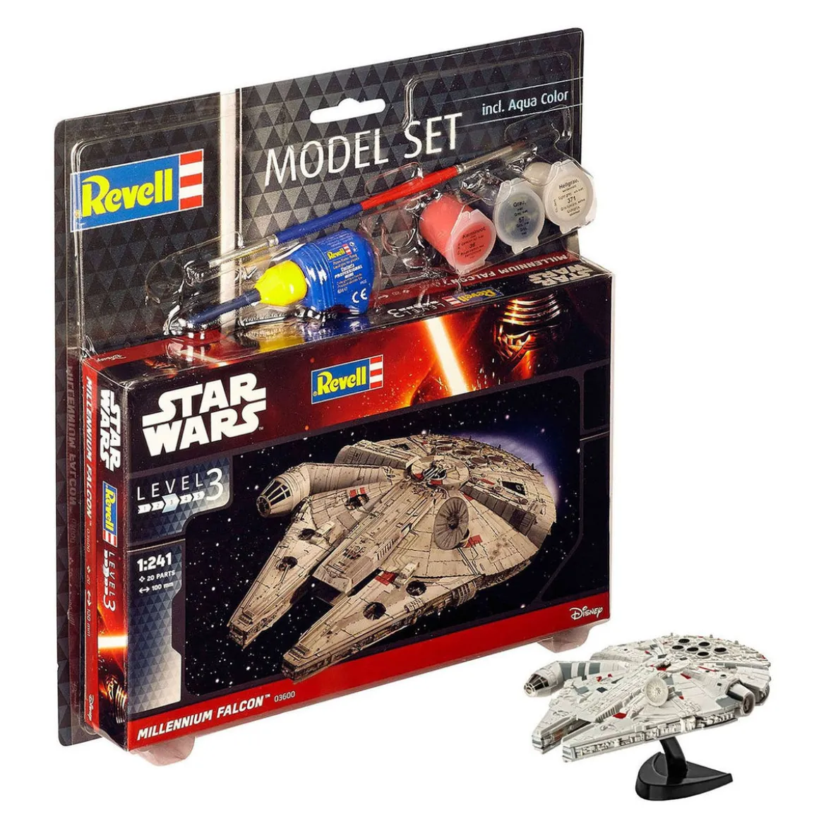 Star Wars Modellbausatz 1/241 Model Set Millennium Falcon