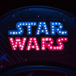 Star Wars - Neon 70er Jahre Rucksack mit Licht