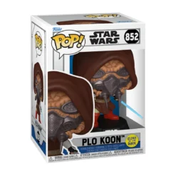 Star Wars - Plo Koon Glow in the Dark Funko Pop Wackelkopf-Figur