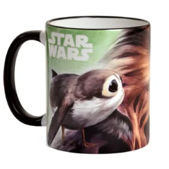 Star Wars - Porgs und Chewie Tasse