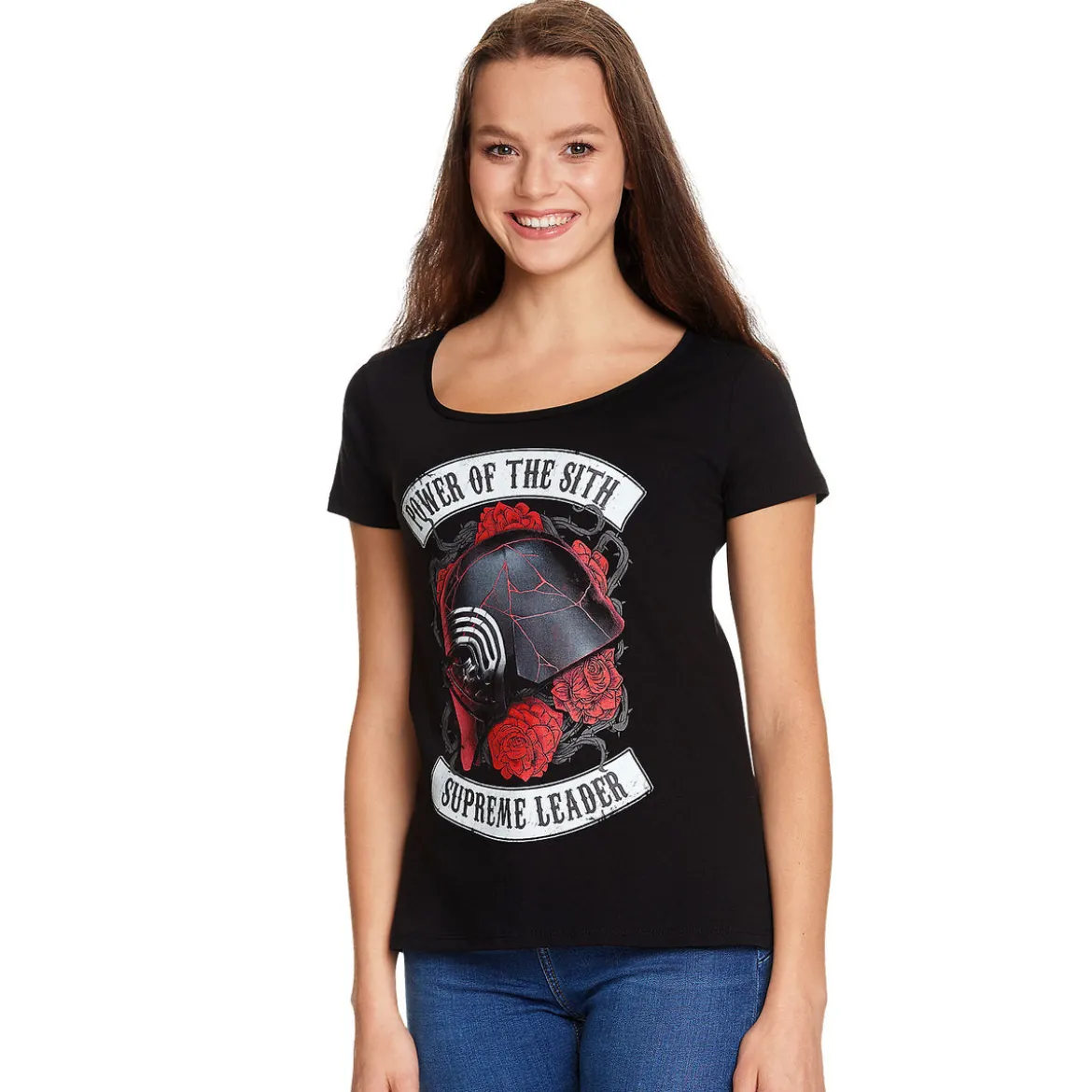 Star Wars - Power of the Sith T-Shirt Damen schwarz