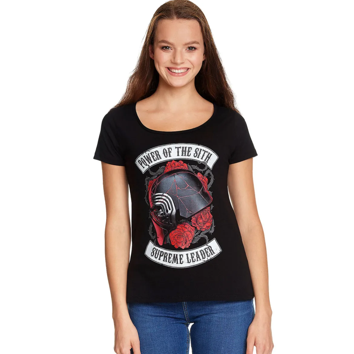 Star Wars - Power of the Sith T-Shirt Damen schwarz