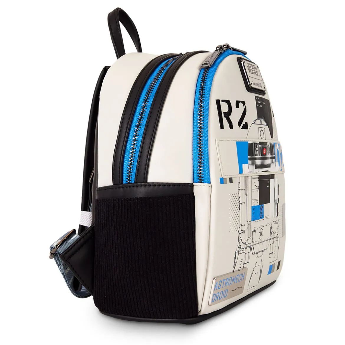 Star Wars - R2-D2 Mini Rucksack mit Licht