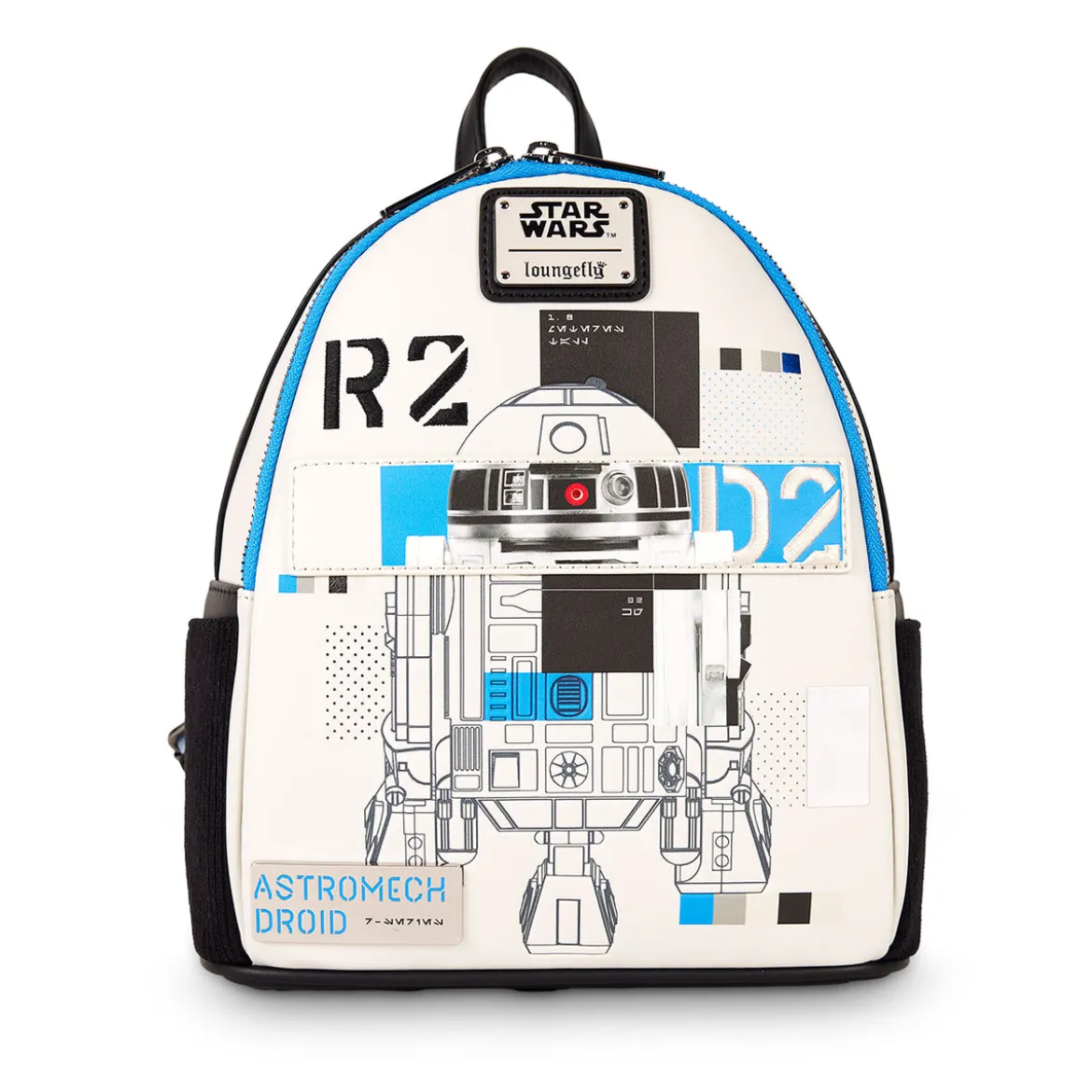 Star Wars - R2-D2 Mini Rucksack mit Licht
