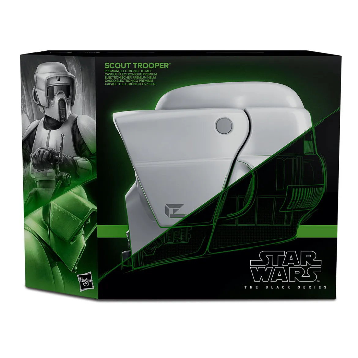Star Wars - Scout Trooper Black Series Premium Helm