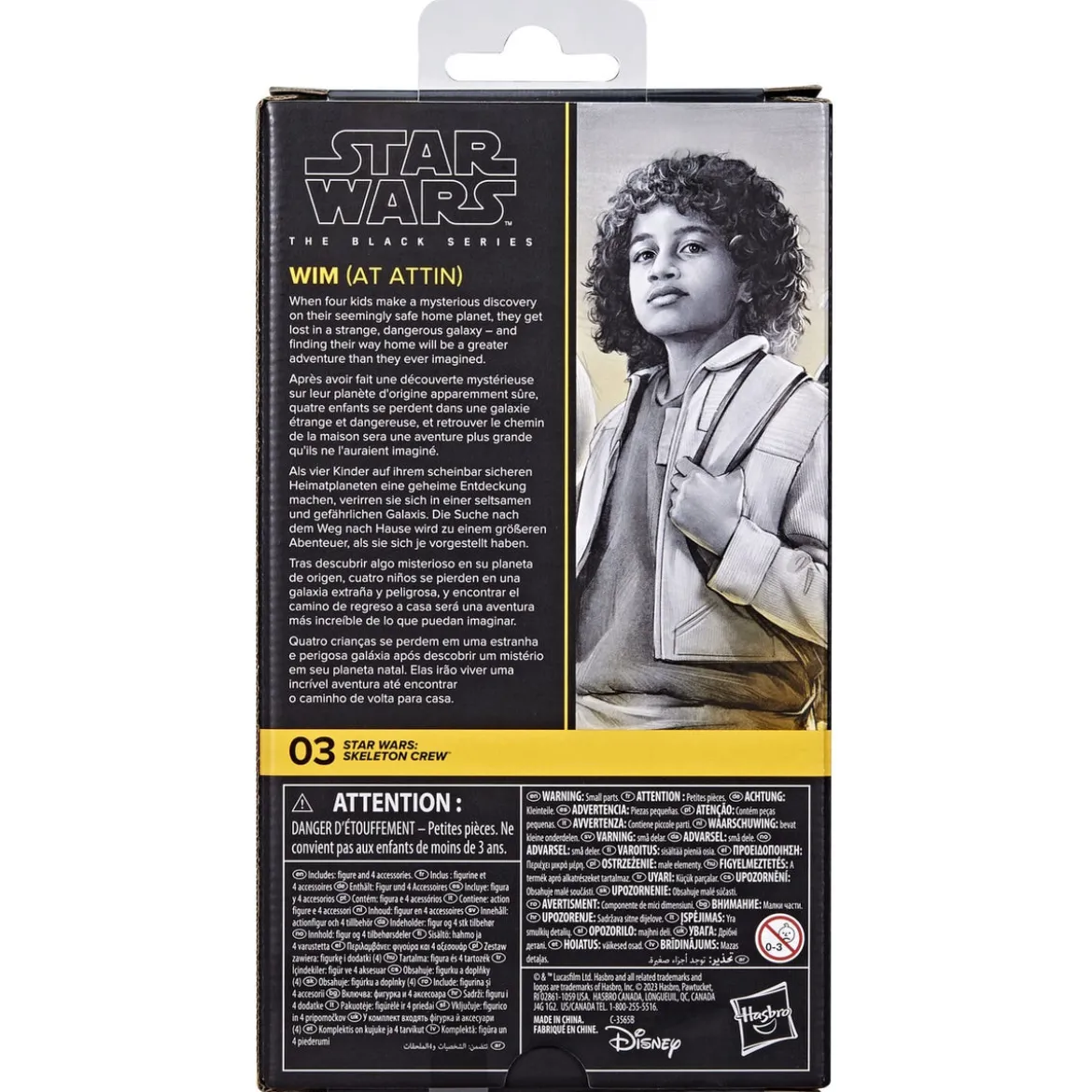 Star Wars: Skeleton Crew Black Series Actionfigur Wim (At Attin) 15 cm
