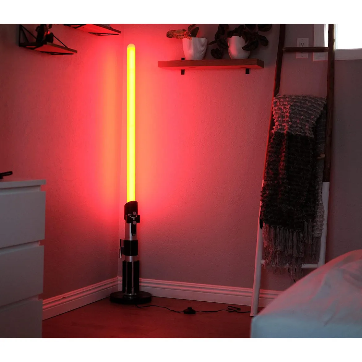Star Wars Stehlampe Darth Vader Lichtschwert 152 cm