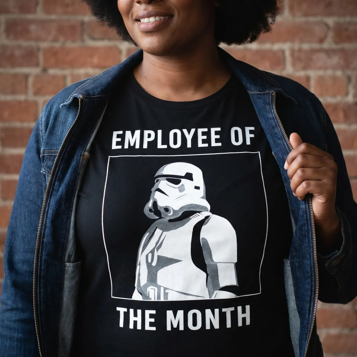 Star Wars - Stormtrooper Employee of the Month T-Shirt schwarz