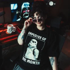 Star Wars - Stormtrooper Employee of the Month T-Shirt schwarz