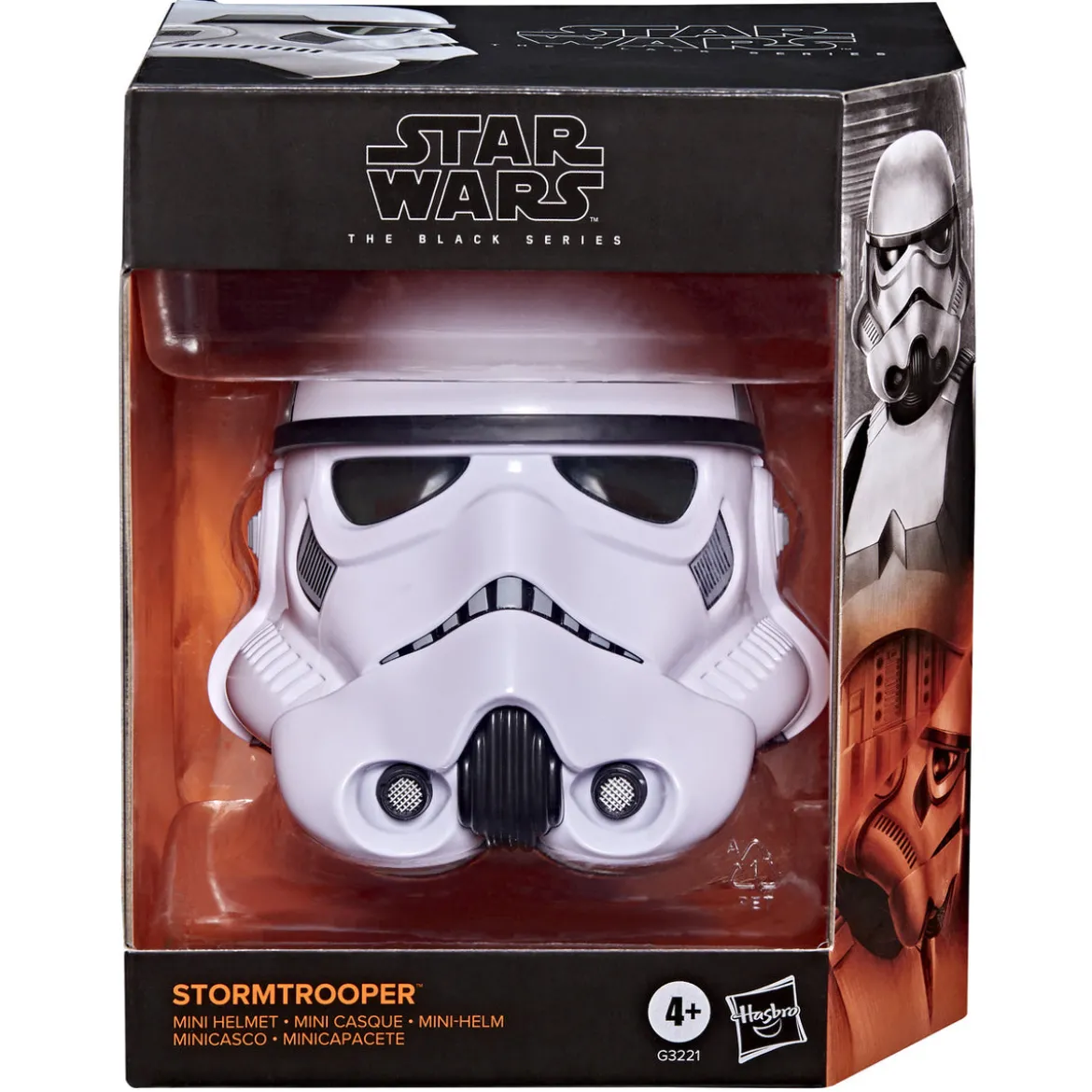 Star Wars - Stormtrooper Mini Helm Replik auf Base