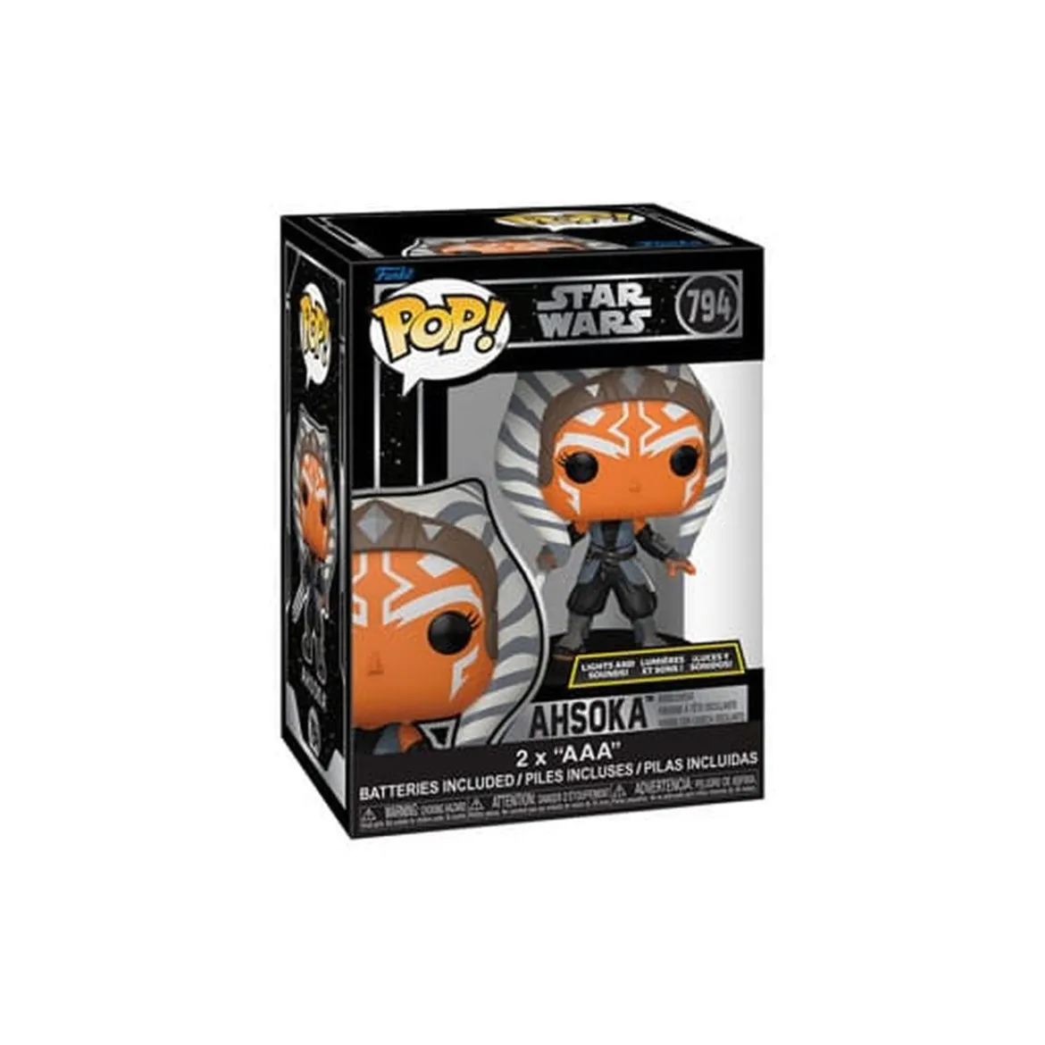 Star Wars Super Sized POP! Vinyl Figur Super Ahsoka (SFX) 9 cm