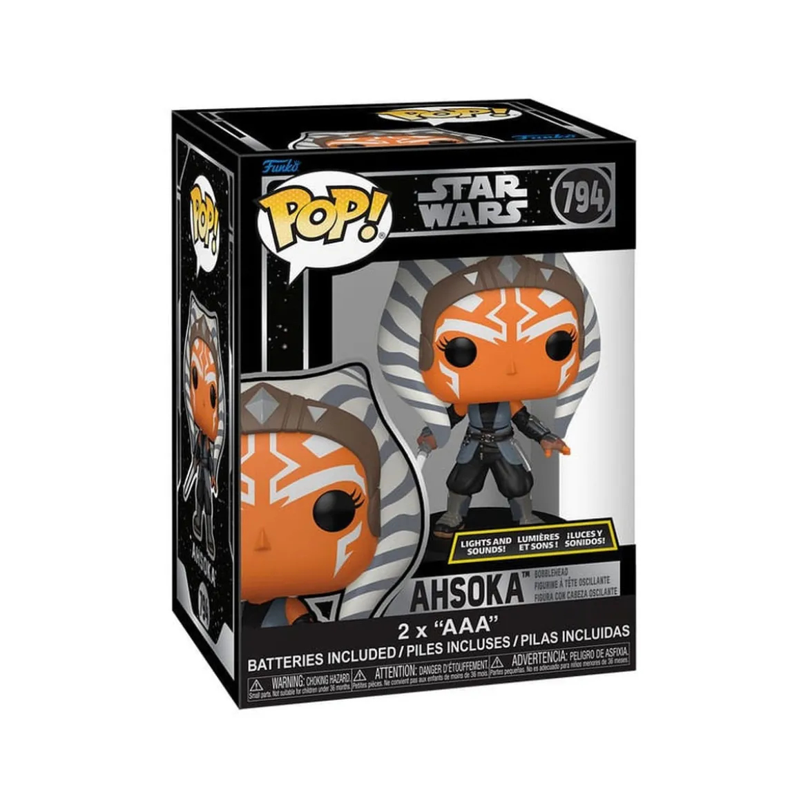 Star Wars Super Sized POP! Vinyl Figur Super Ahsoka (SFX) 9 cm