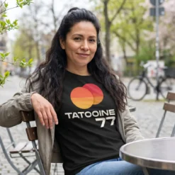 Star Wars - Tatooine 77 T-Shirt schwarz