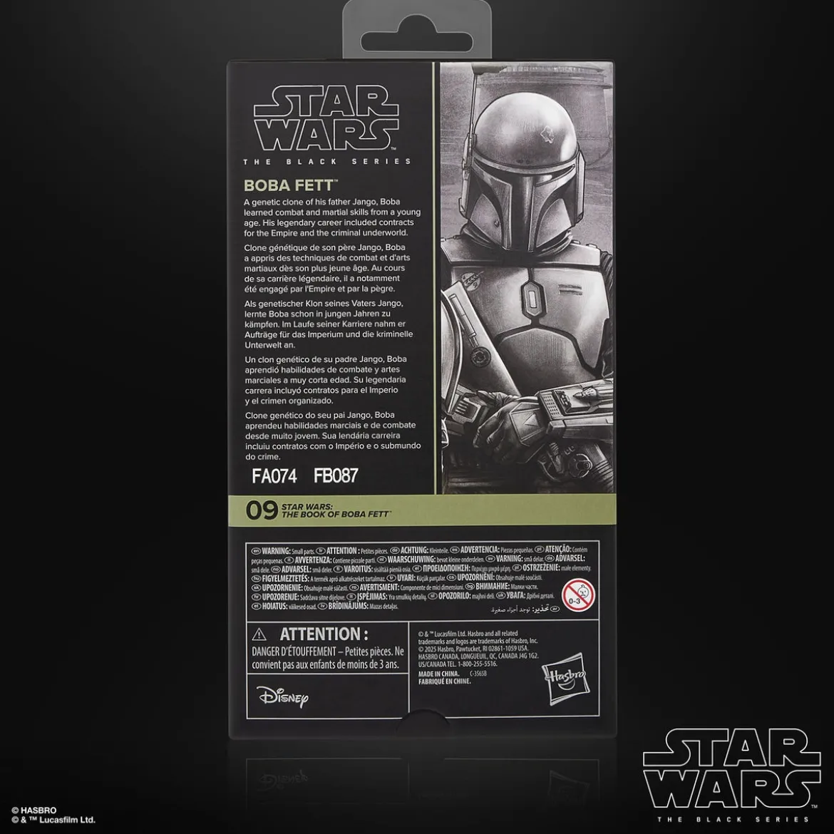 Star Wars: The Book of Boba Fett Black Series Actionfigur Boba Fett 15 cm