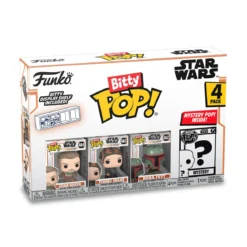 Star Wars The Mandalorian - Funko Bitty Pop 4er Figuren Set Serie 3