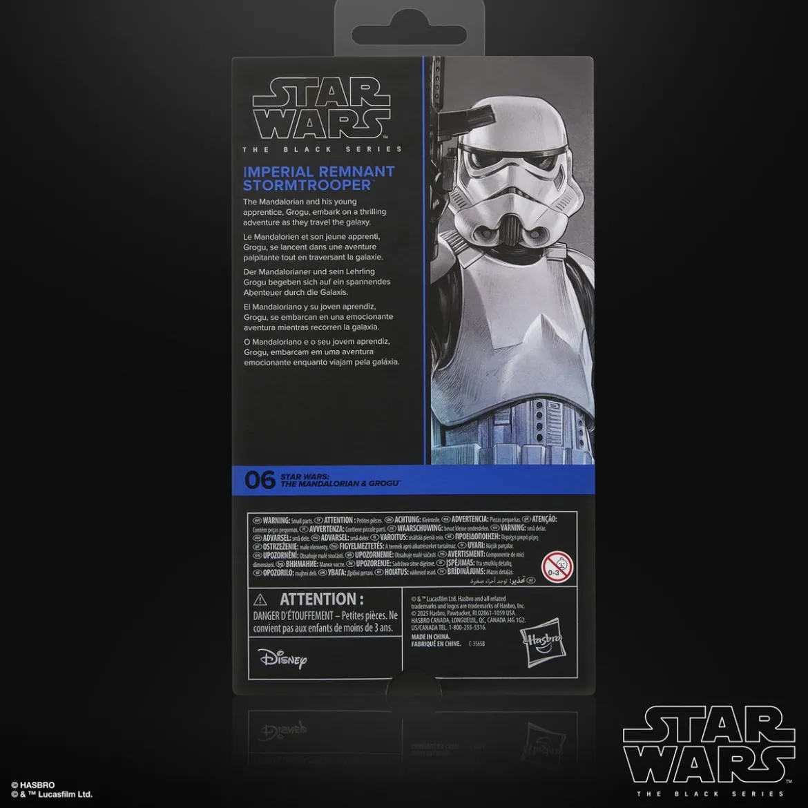 Star Wars: The Mandalorian & Grogu Black Series Actionfigur Imperial Remnant Stormtrooper 15 cm