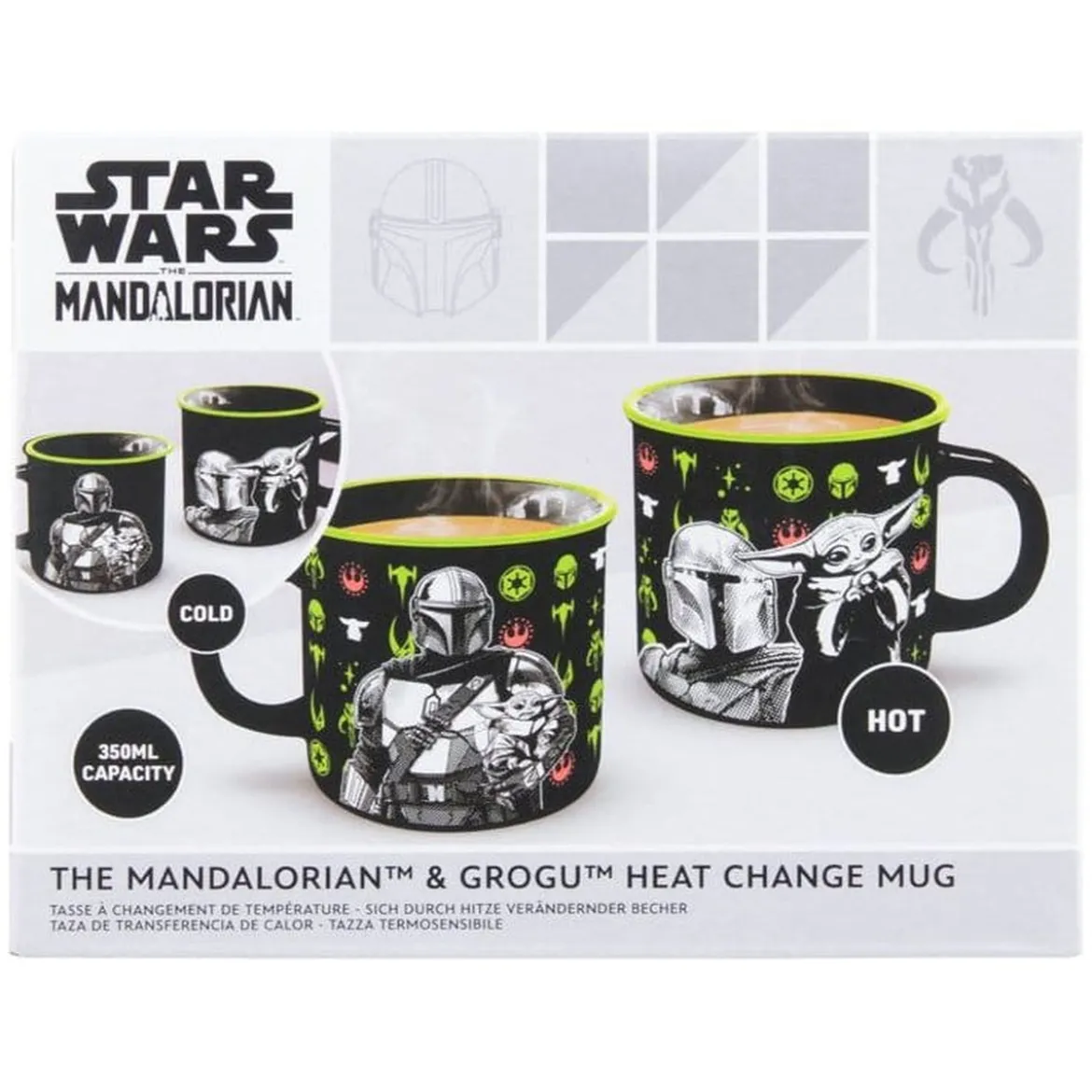 Star Wars: The Mandalorian Tasse mit Thermoeffekt