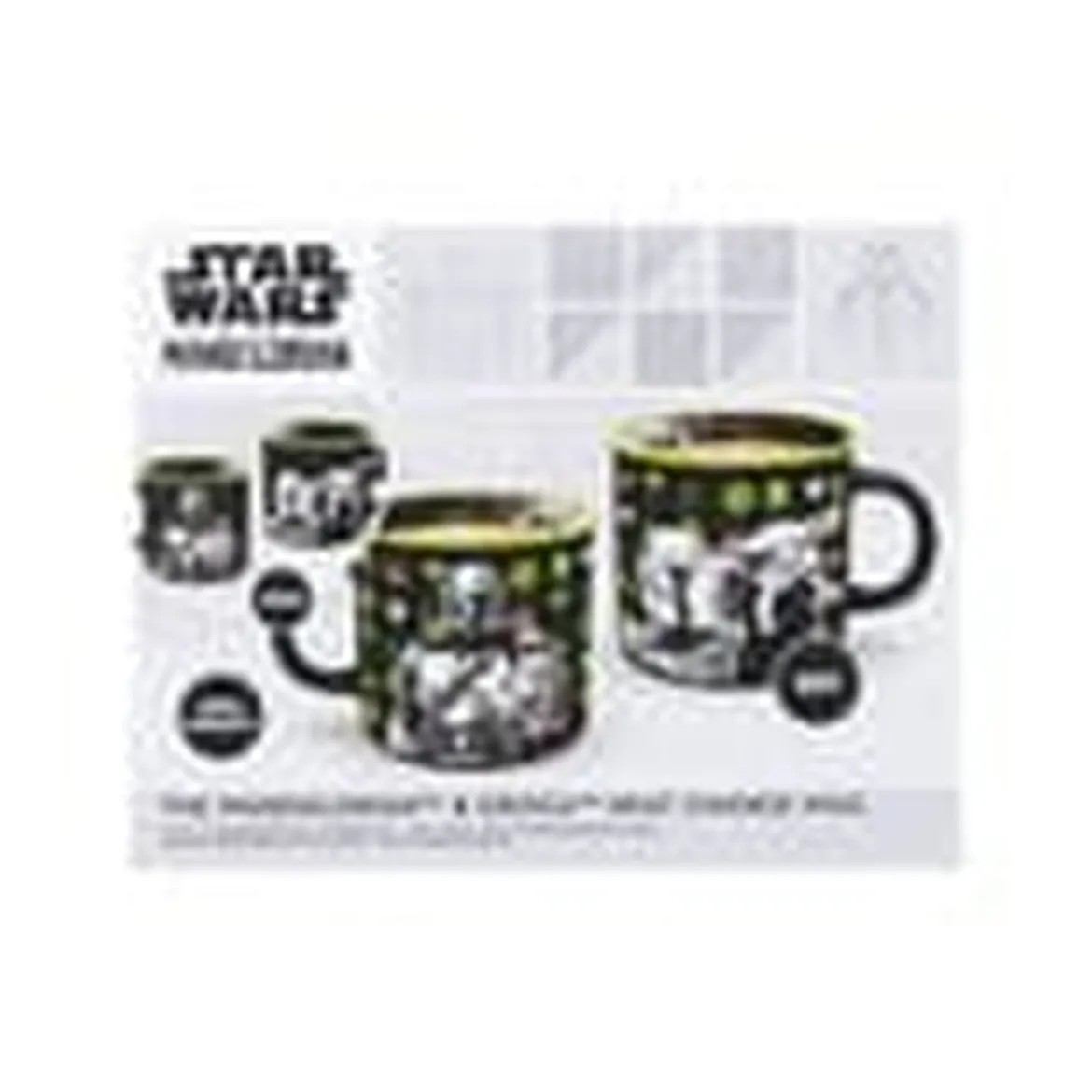 Star Wars: The Mandalorian Tasse mit Thermoeffekt