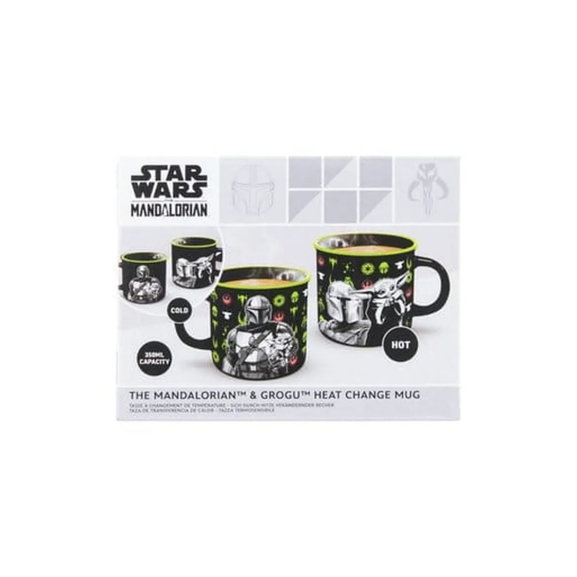 Star Wars: The Mandalorian Tasse mit Thermoeffekt