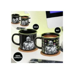 Star Wars: The Mandalorian Tasse mit Thermoeffekt