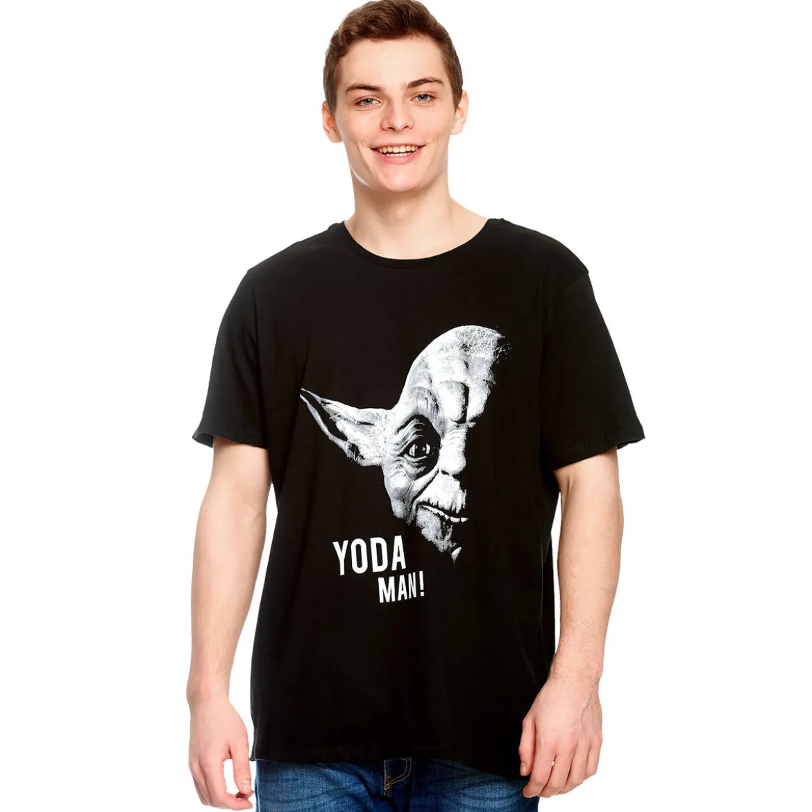 Star Wars - Yoda Man! T-Shirt schwarz