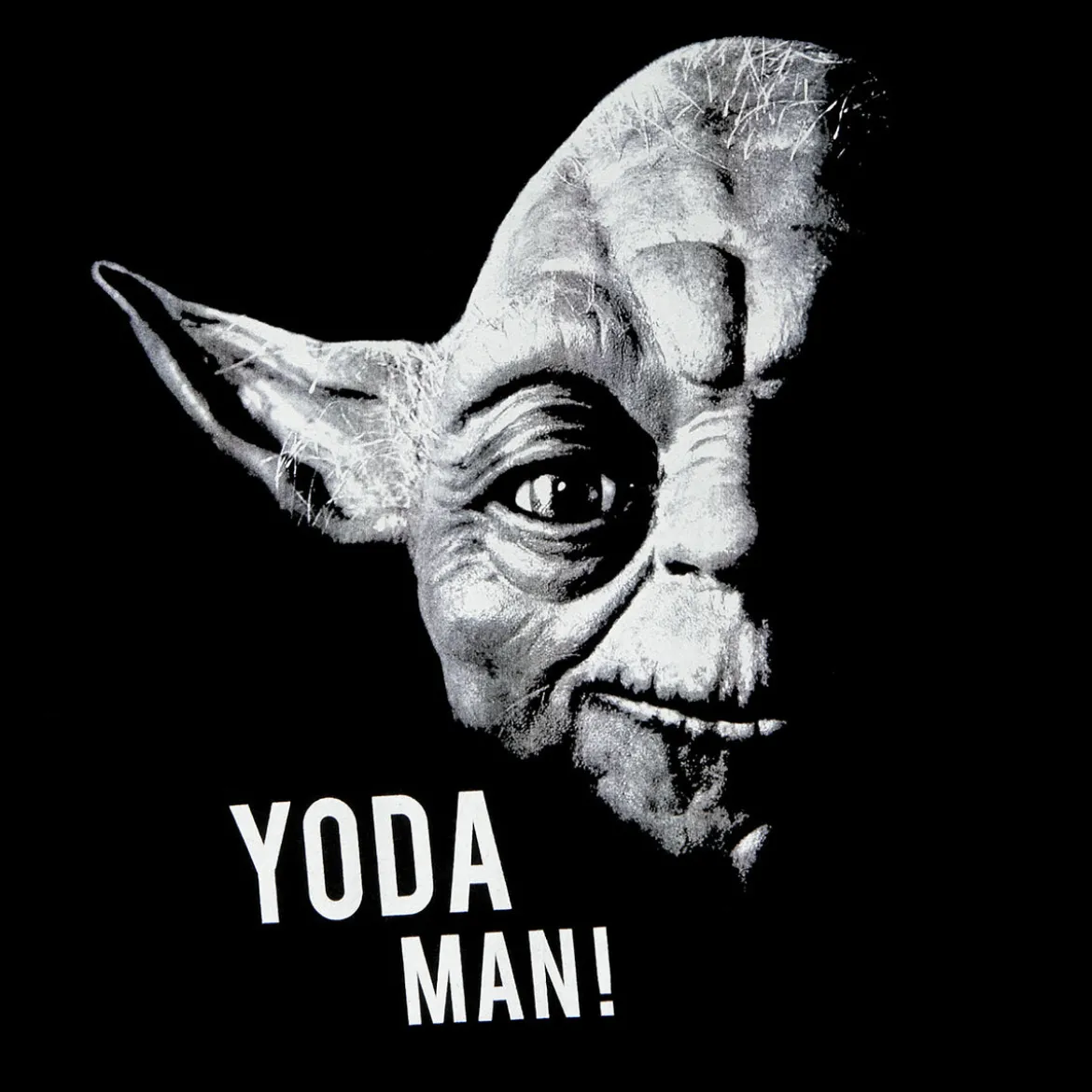 Star Wars - Yoda Man! T-Shirt schwarz