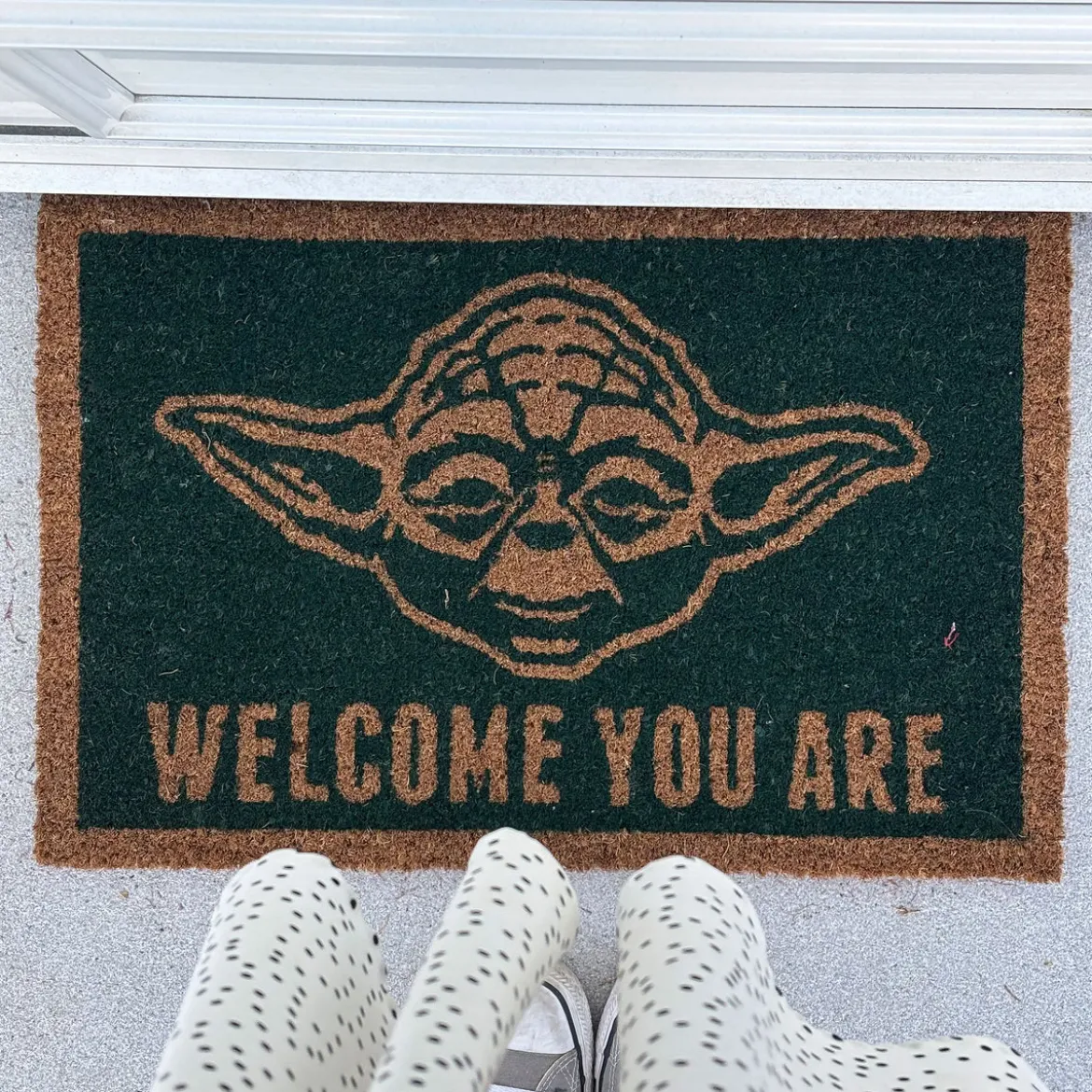 Star Wars - Yoda Welcome You Are Fußmatte