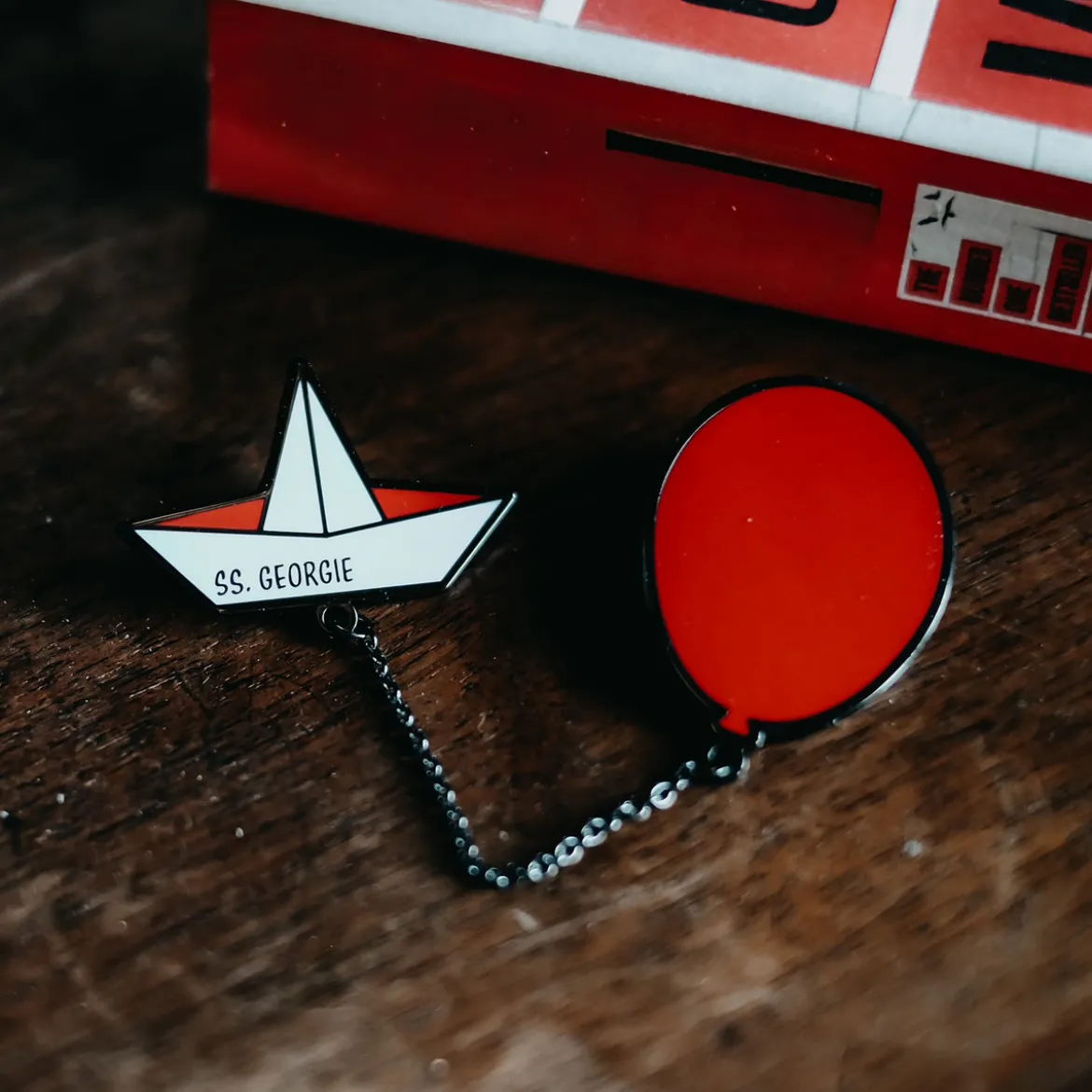 Stephen Kings ES - Ballon und Boot Pin Set