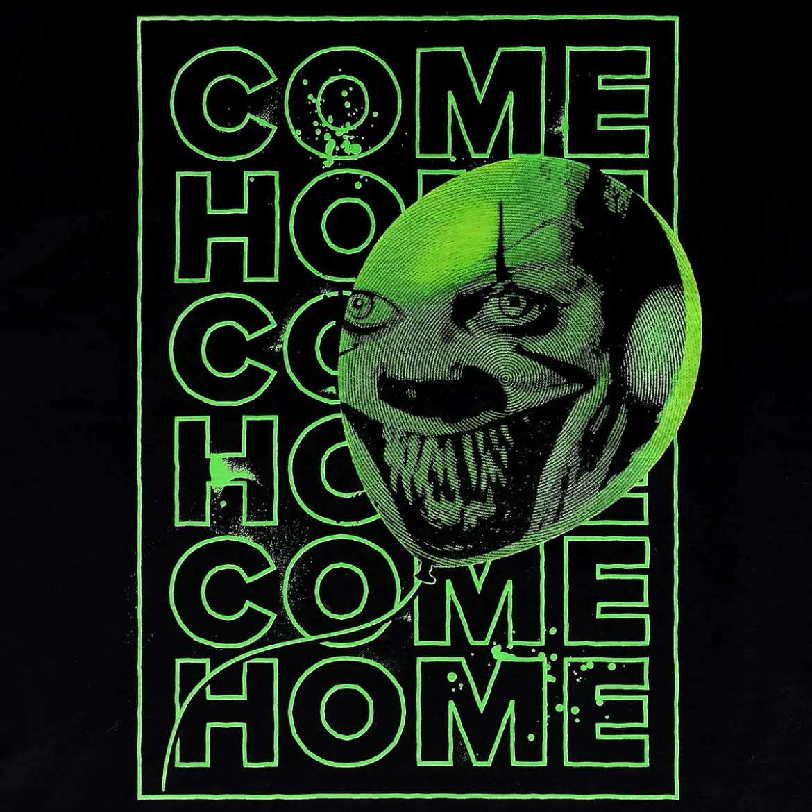 Stephen Kings ES - Come Home Glow in the Dark T-Shirt schwarz