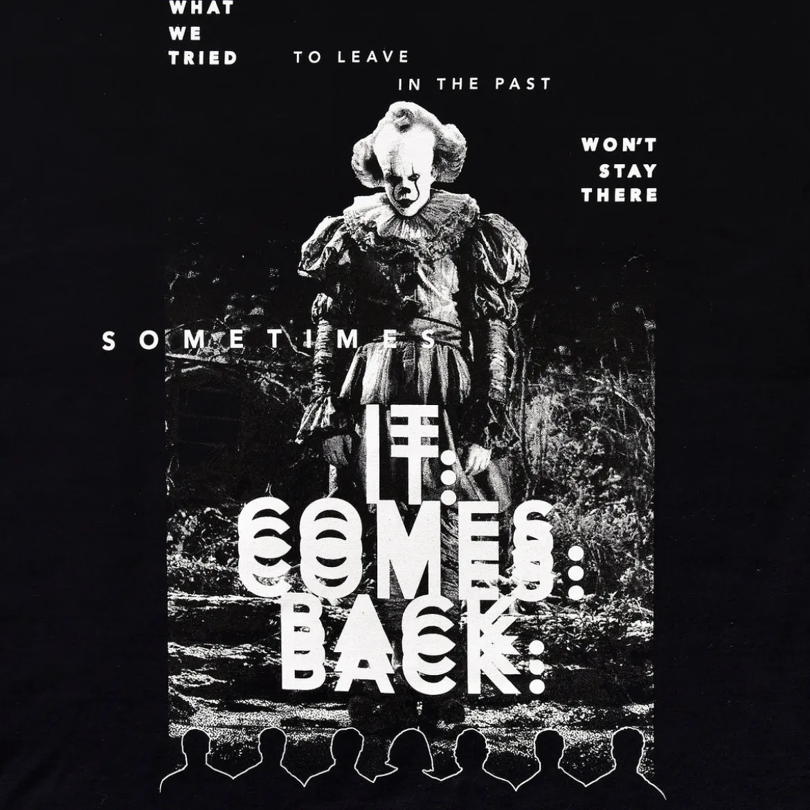 Stephen Kings ES - IT Comes Back T-Shirt schwarz