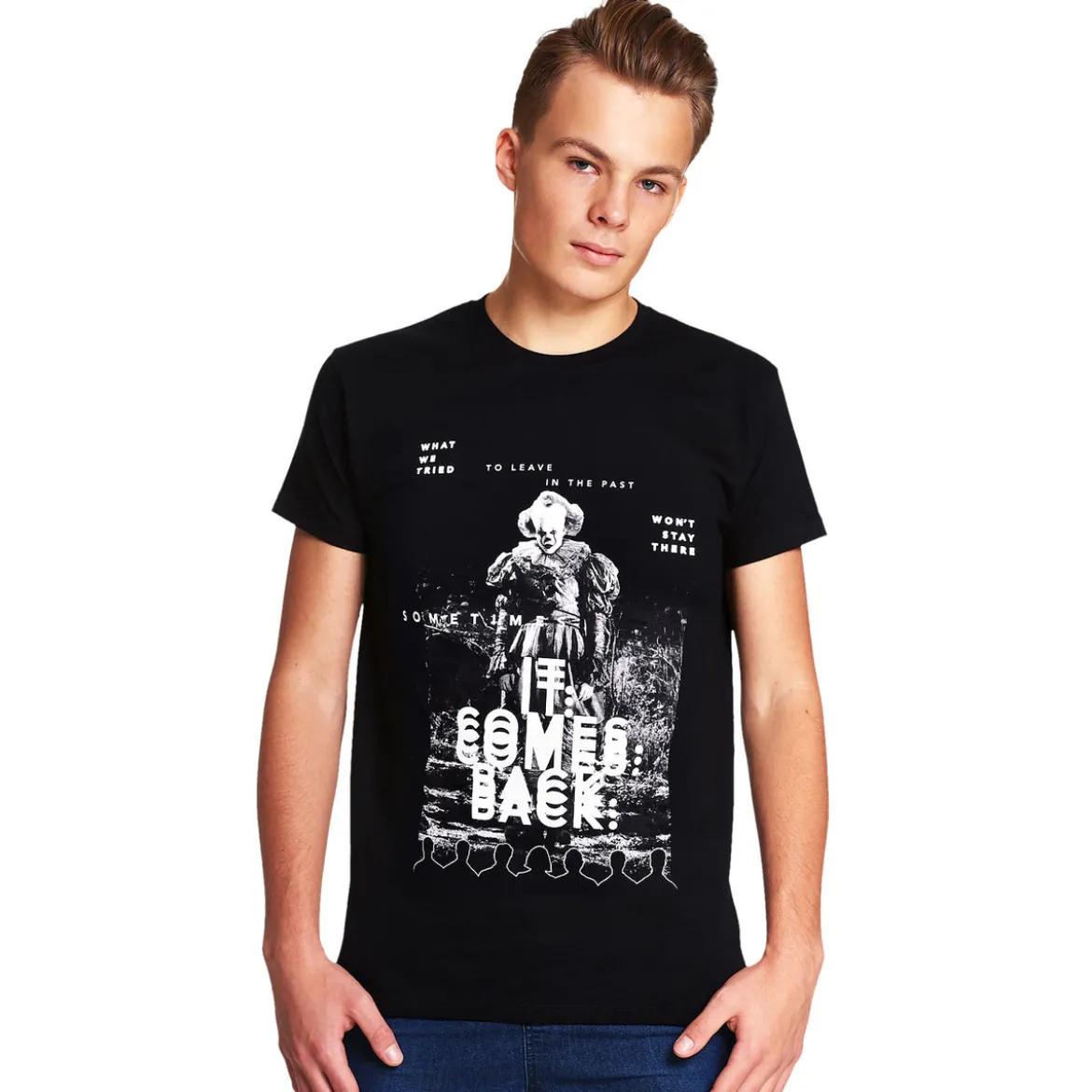 Stephen Kings ES - IT Comes Back T-Shirt schwarz
