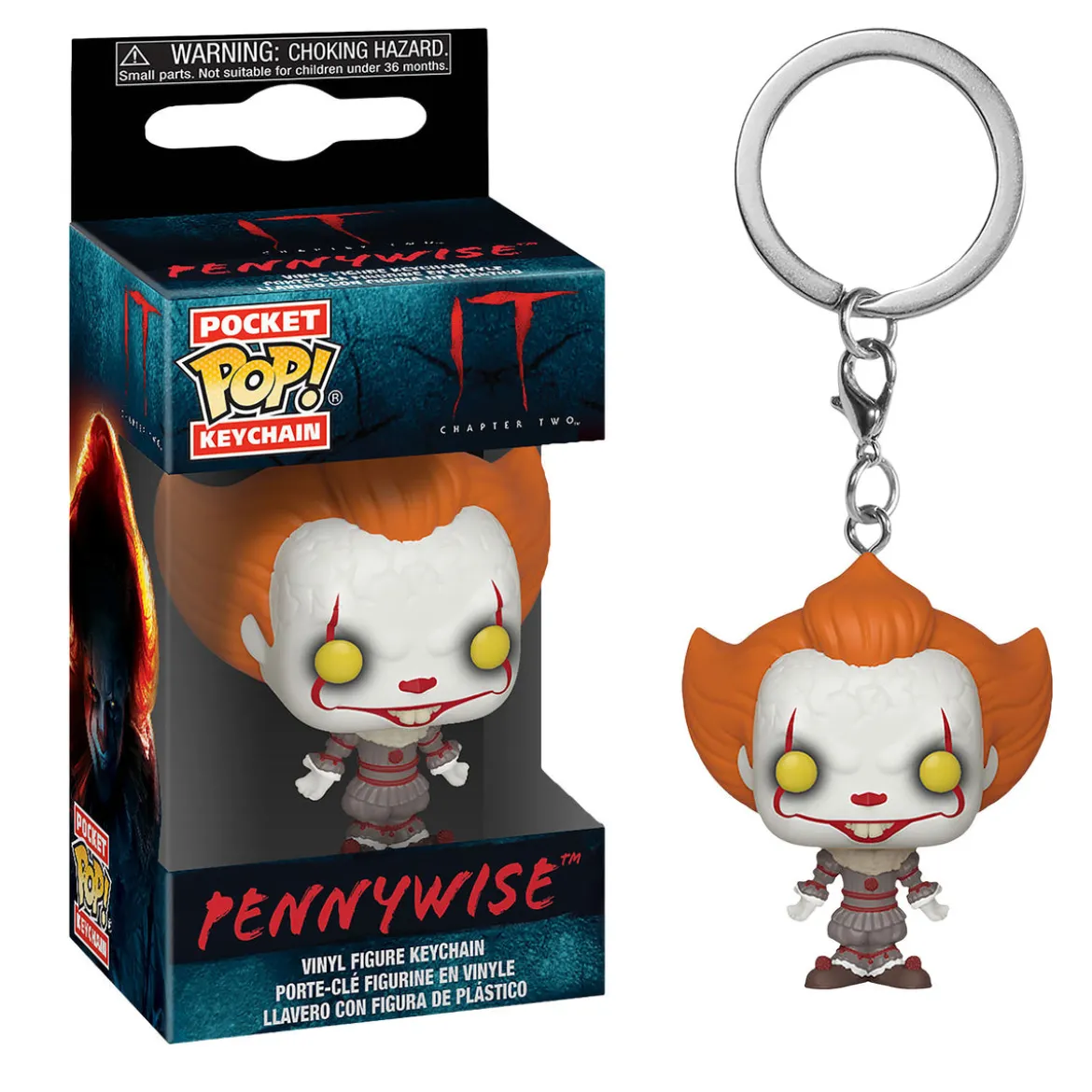 Stephen Kings ES - Pennywise Chapter Two Funko Pop Schlüsselanhänger
