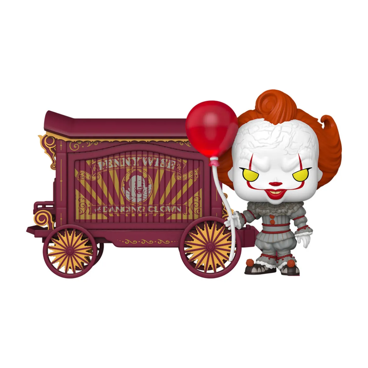 Stephen Kings ES - Pennywise mit Wagon Funko Pop Figur