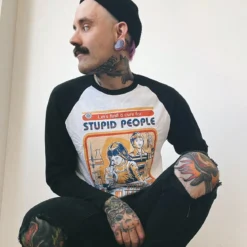 Steven Rhodes - Let's Find A Cure For Stupid People Longsleeve