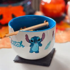 Stitch Aloha Ramen Schale mit Ess-Stäbchen - Lilo & Stitch