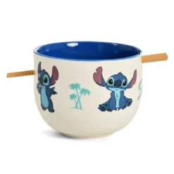 Stitch Aloha Ramen Schale mit Ess-Stäbchen - Lilo & Stitch