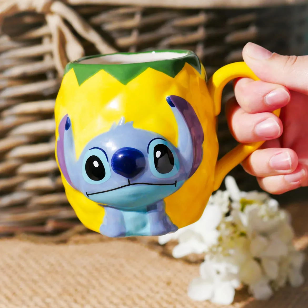 Stitch Ananas 3D Tasse - Lilo & Stitch