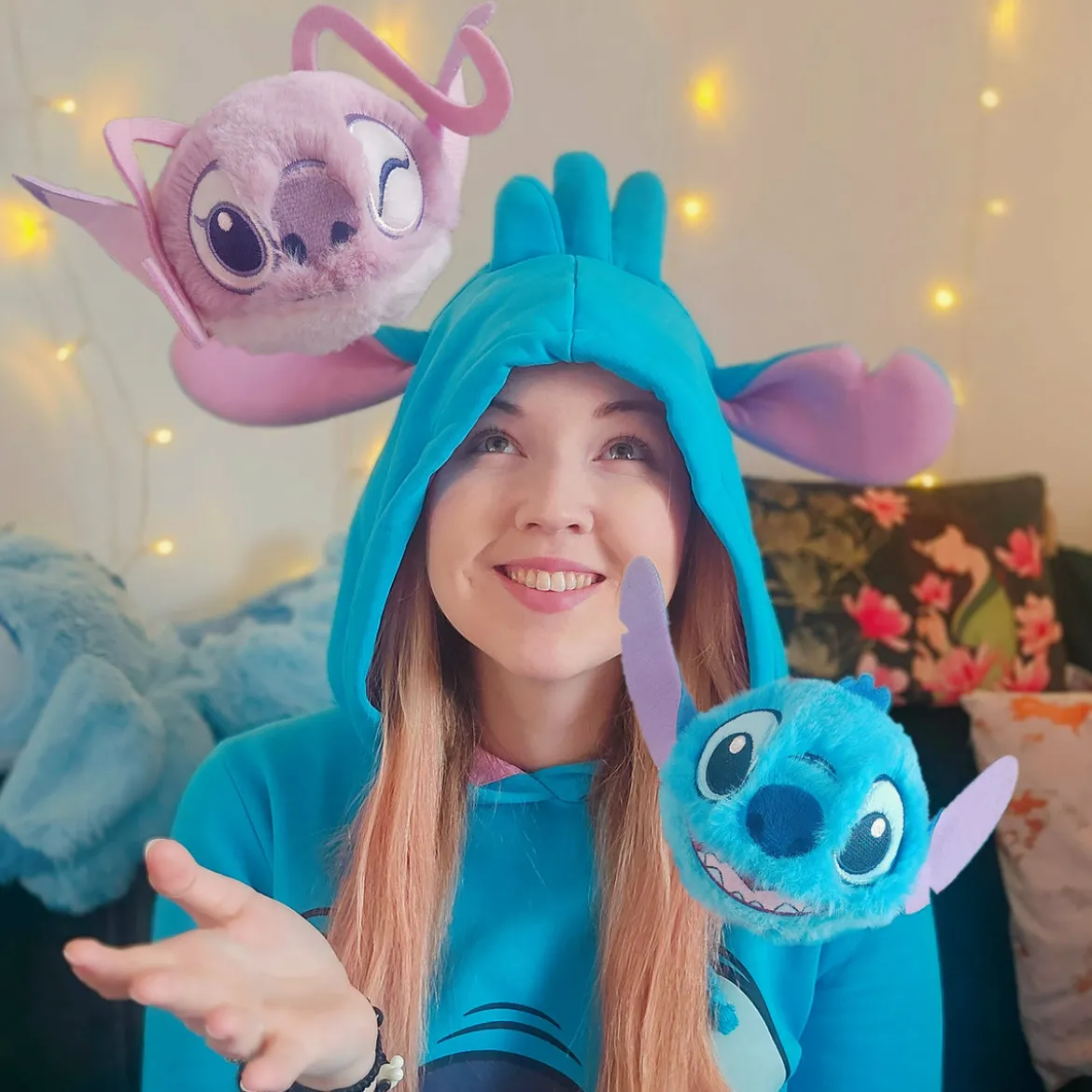 Stitch Beanie Bouncers hüpfender Plüsch Ball - Lilo & Stitch