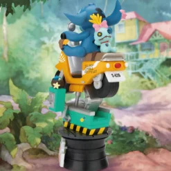 Stitch Coin Ride D-Stage Diorama Figur - Lilo & Stitch